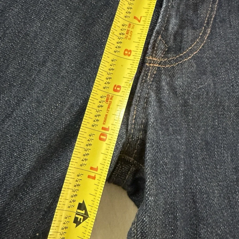 Gap Mens Straight Leg Jeans 34x32 Dark Blue Denim Classic Fit Casual 100% Cotton